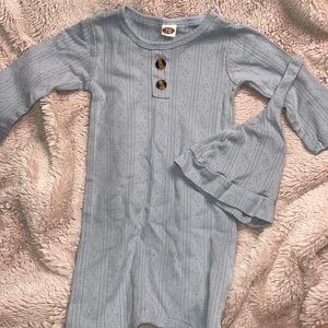 BABY BLUE PHOTOSHOOT OUTFIT